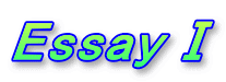 EssayⅠ