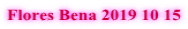 Flores Bena 2019 10 15