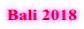Bali 2018