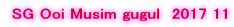  SG Ooi Musim gugul　2017 11